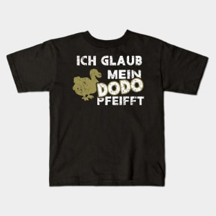 Dodo Vogel flugunfähig lustiges Design Frauen Kids T-Shirt